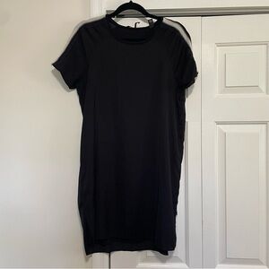 Scotch & Soda Black Short Sleeve Tee Shirt Dress Size Medium